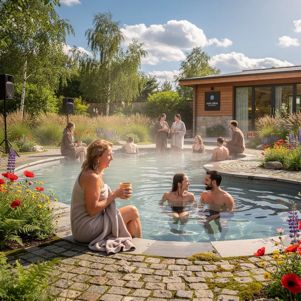 Klientka relaksująca się podczas masażu w luksusowym wnętrzu.